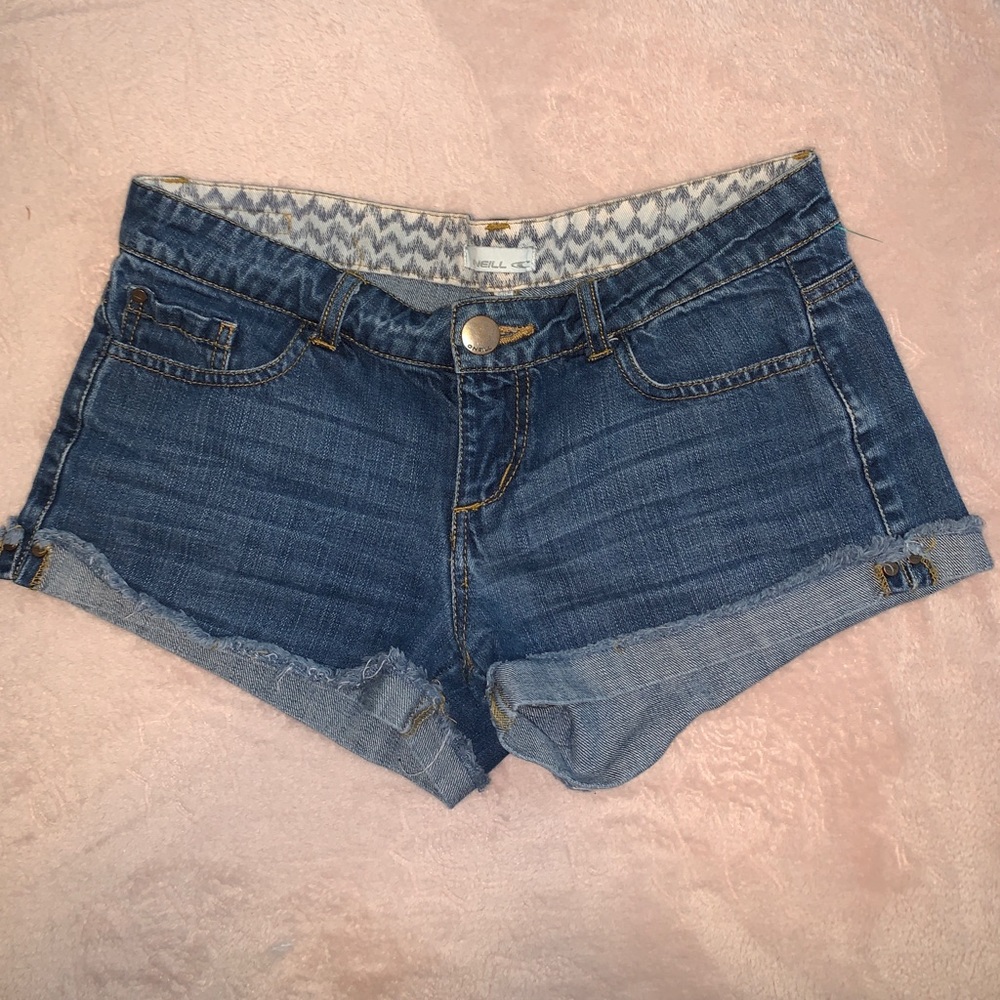 Girls O’Neil Dolphin Denim Shorts Blue Size 3